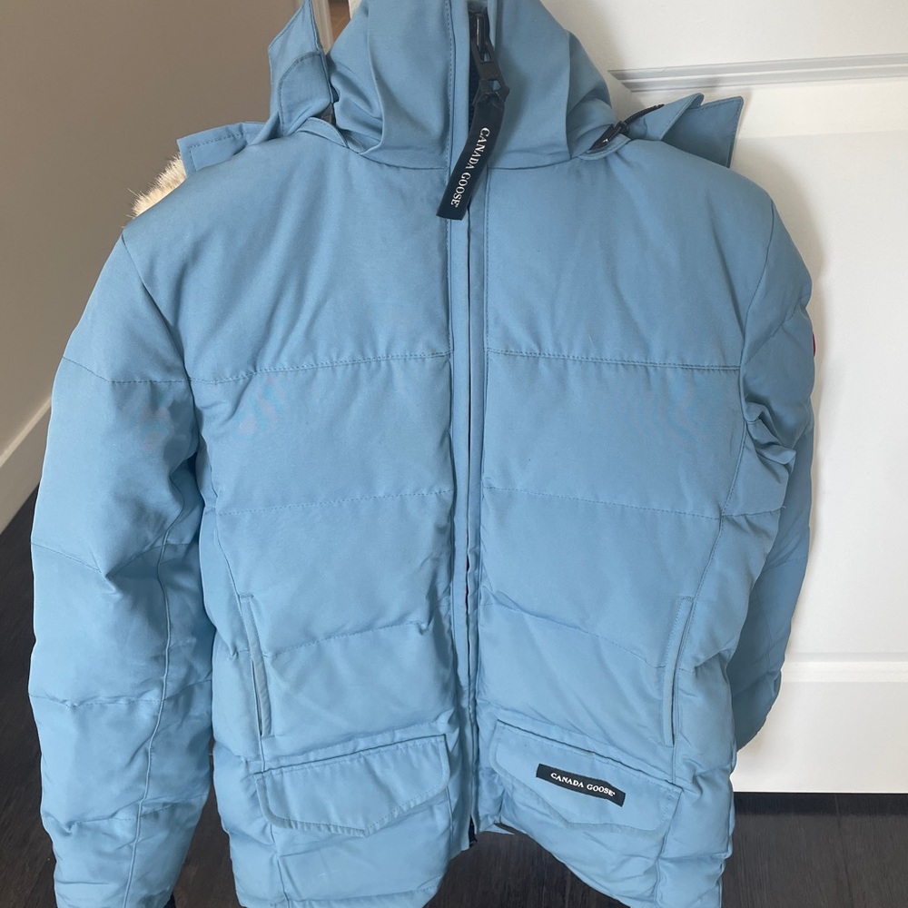 Canada Goose Women’s Solaris Parka, Ocean, XX-Small